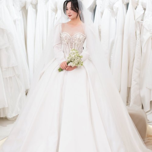 VÁY CƯỚI LUXURY L13