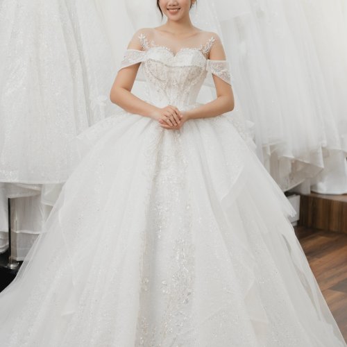 VÁY CƯỚI LUXURY L20